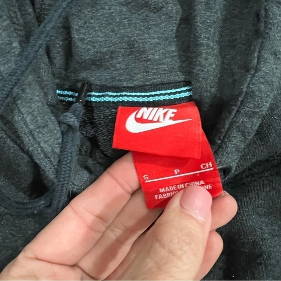 Nike Lebron Safari Print Mens Hoodie Black & Gray Size Small - Picture 4 of 12